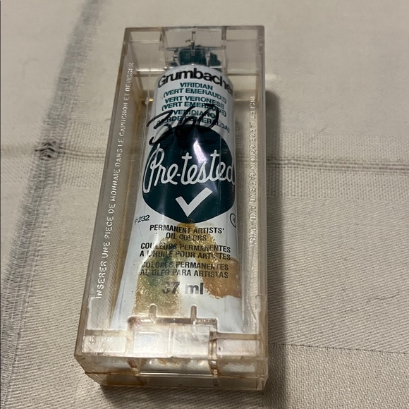 Set of 8 Tubes Vintage Grumbacher Pre Tested Oil Paints - Picture 3 of 9